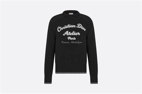 christian dior knitwear|Christian Dior atelier sweater.